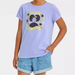 Cat & Jack Purple Graphic Tee